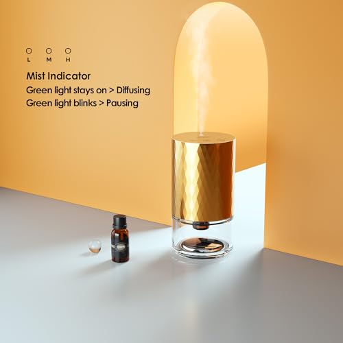 Airversa Waterless Diffuser for Essential Oil 100ml Capacity Battery Operated Aromatherapy Airversa uk supplements