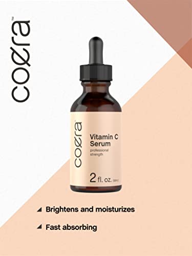 Vitamin C Serum for Face | 2 oz | Brightening Serum for Dark Spots | Paraben & SLS Free Coera uk supplements