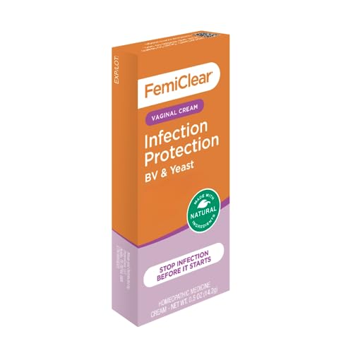 FemiClear BV & Yeast Infection Protection Vaginal Cream, Made with Natural Ingredients FemiClear uk supplements