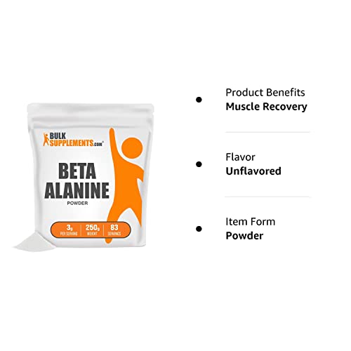 BULKSUPPLEMENTS.COM Beta Alanine Powder - Beta Alanine Supplement, Beta Alanine BULKSUPPLEMENTS.COM uk supplements