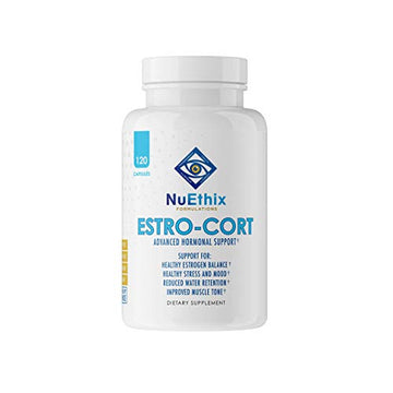 NuEthix Formulations Estro-Cort Anti-Estrogen Nutritional Support Dietary Supplement, 120 Capsules NuEthix Formulations uk supplements