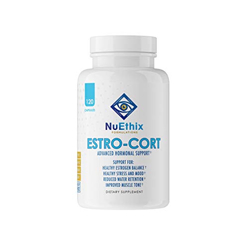 NuEthix Formulations Estro-Cort Anti-Estrogen Nutritional Support Dietary Supplement, 120 Capsules NuEthix Formulations uk supplements