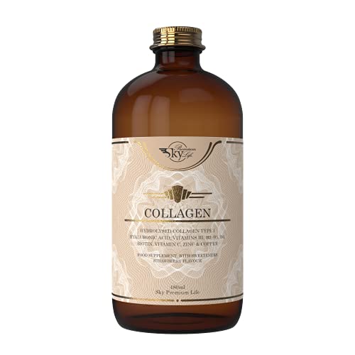 Sky Premium Life Hydrolysed Collagen Type I Food Supplement - Strawberry Taste Sky Premium Life uk supplements