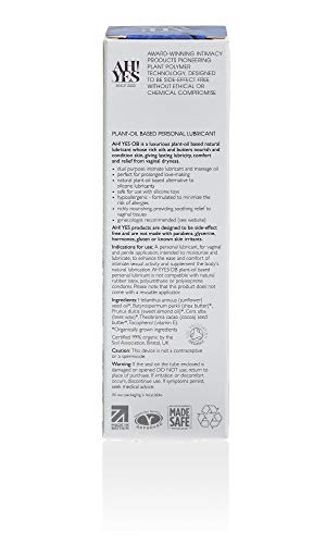 AH! YES OB - Natural Plant Oil Based Personal Lubricant AH! YES uk supplements