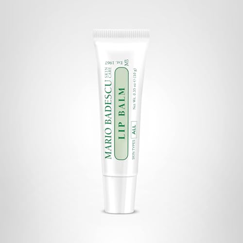 Mario Badescu Moisturizing Original Lip Balm for Dry Cracked Lips, Infused with Coconut Oil and Shea Butter, Ultra-Nourishing Lip Care Moisturizer for Soft, Smooth and Supple Lips, 0.35 Oz Mario Badescu uk supplements