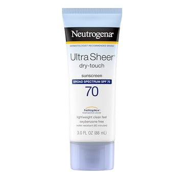 Neutrogena Ultra Sheer Dry-Touch Water Resistant and Non-Greasy Sunscreen Neutrogena uk supplements