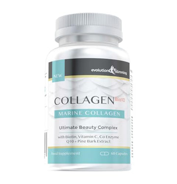 Collagen Bio-10 with Marine Collagen, Biotin & Co-Enzyme Q10 (60 Capsules) Evolution Slimming uk supplements