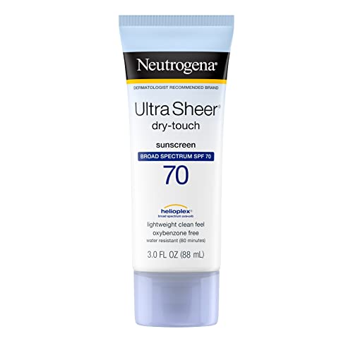 Neutrogena Ultra Sheer Dry-Touch Sunscreen Lotion, Broad Spectrum SPF 70 UVA/UVB Neutrogena uk supplements