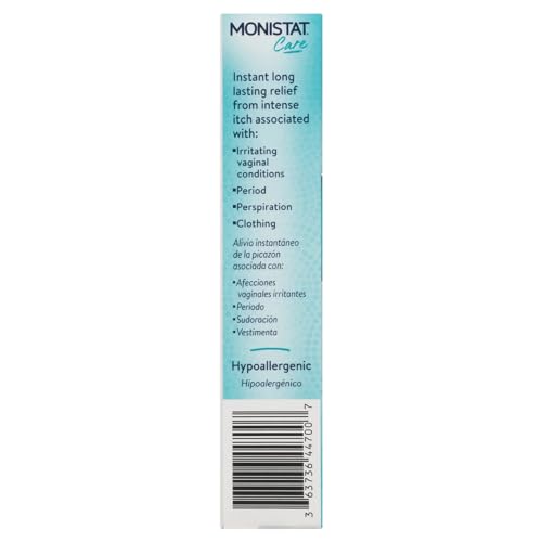 Monistat Care Maximum Strength Instant Itch Relief Cream, 1 Ounce each (Value Pack of 5) My Store uk supplements