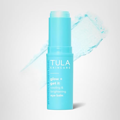 TULA Skin Care Eye Balm Glow & Get It - Dark Circle Treatment, Instantly Hydrate and Brighten Undereye Area, Portable and Perfect to Use On-the-go, 0.35 oz. TULA uk supplements