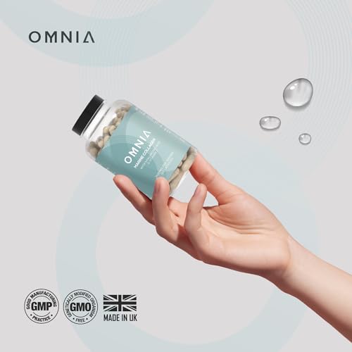 Omnia Marine Collagen Capsules 2400mg for Women & Men with Type I Collagen OMNIA uk supplements