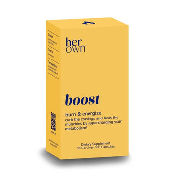 her own Boost, Helps Boost Energy, Supports Metabolism, Proprietary Thermogenic Blend her own uk supplements
