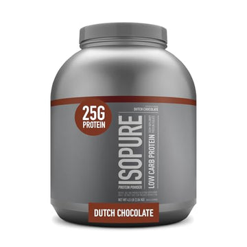 Isopure Protein Powder, Whey Isolate with Vitamin C & Zinc for Immune Support, 25g Protein Isopure uk supplements