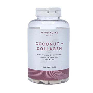 Coconut + Collagen (180 Capsules) - Myvitamins MyVitamins uk supplements