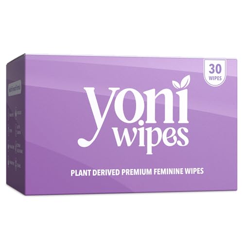 Yoni Wipes - 30 Count Biodegradable & Flushable Feminine Wipes, pH-Balanced, Aloe Vera & Vitamin E Yoni Wipes uk supplements