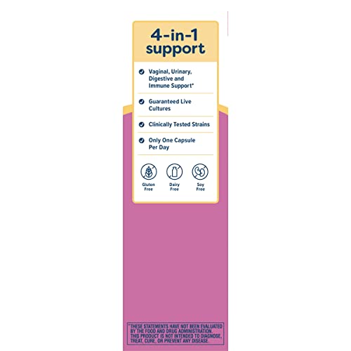 Renew Life Women's Probiotic Capsules, Supports pH Balance for Women, Vaginal, Urinary Renew Life uk supplements