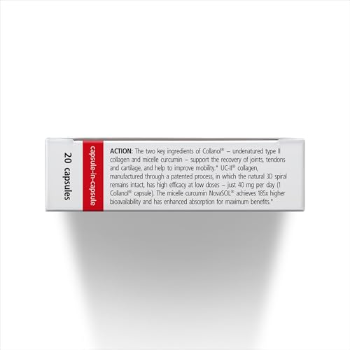 Innovation in The Care of Healthy Joints – Liquid Formula in a Double Capsule. 3D Collagen + Micelle Extract of Turmeric Roots 1 Capsule/Day. Laboratory Tested Collanol uk supplements