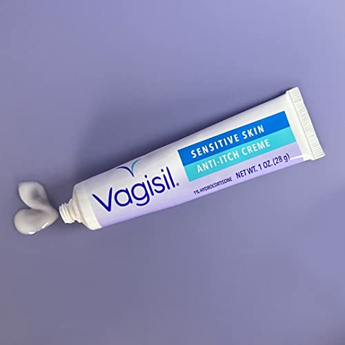 Vagisil Maximum Strength Feminine Anti-Itch Cream for Women, Sensitive Skin Formula with Hydrocortisone Vagisil uk supplements