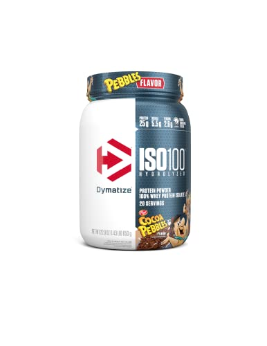 Dymatize ISO100 Hydrolyzed Protein Powder, 100% Whey Isolate Protein, 25g of Protein Dymatize uk supplements