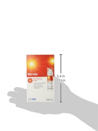 Vita Sciences Nervex Powerful Neuropathy Cream: Advanced Natural Relief for Peripheral Neuropathy, Fibromyalgia, and Fast Comfort Treatment for Feet, Hands, Legs, and Toes Vita Sciences uk supplements