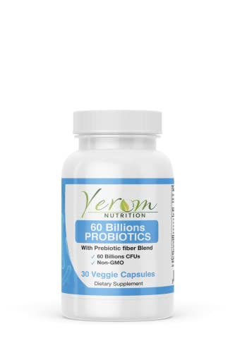 Yerom Nutrition 60 Billions Probiotics Yerom Nutrition uk supplements