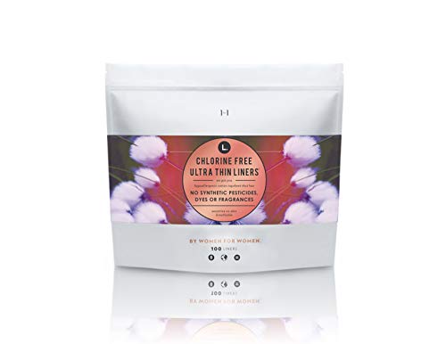 L. Chlorine Free Ultra Thin Liners Regular Absorbency, Organic Cotton, Free of Chlorine Bleaching L. uk supplements