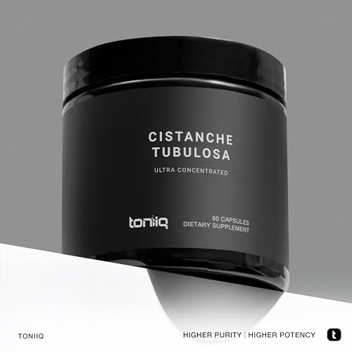 Toniiq Cistanche Tubulosa - (4000mg) Pure Cistanche Supplement for Men - 10x Highly Toniiq uk supplements