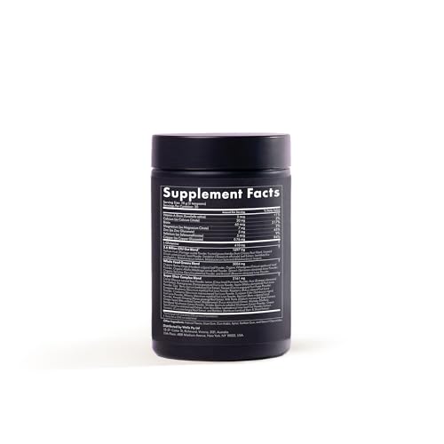 WelleCo The Super Elixir Daily Greens Powder, Probiotic Drink Mix with Whole Foods, Gluten Free, Vegan Gut Health Powder, Energy, Immunity, Healthy Skin, Hair & Nails (300g, Mixed Berry) WelleCo uk supplements