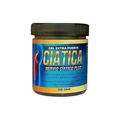 Set con Suplemento Ciatico Tratamiento Nervio Plus 60 Capsulas + Gel Extra Fuerte Ciatica 250 grs. Natural de Mexico/Entumecimiento, Hormigueo, Ardor, Dolor Nervioso, Alfileres o Agujas. (2) Generic uk supplements
