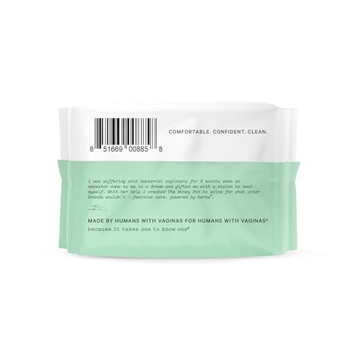 The Honey Pot Company - Non-Herbal Everyday Panty Liners - Organic Pads for Women - Cotton Cover The Honey Pot Company uk supplements