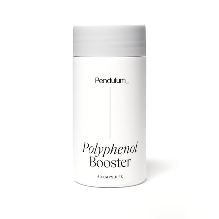 Pendulum Polyphenol Booster, Antioxidant from Superfoods, Beneficial Plant Compounds for Good Health, Helps Boost Akkermansia Muciniphila for Men & Women (60 Capsules, 1-Pack) Pendulum uk supplements