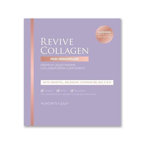 Revive Collagen Premium Menopause Range - Hydrolysed Liquid Marine Collagen Drink Revive Collagen uk supplements