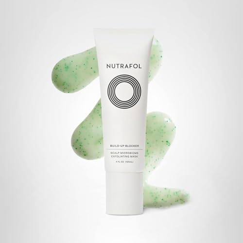 Nutrafol Exfoliating Scalp Mask, Eliminates Product Build-up and Oil for Healthier Hair and Scalp, Physician-formulated for Thinning Hair, Color and Extension Safe - 4 Fl Oz Bottle Nutrafol uk supplements