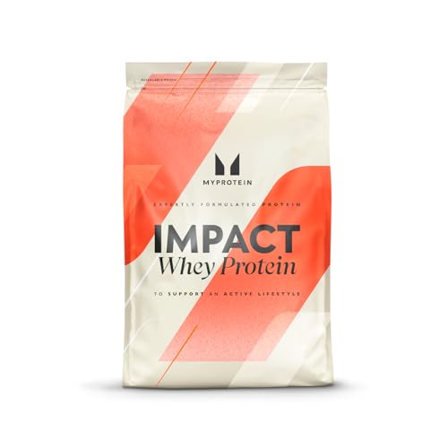 Myprotein Impact Whey Protein Blend, Vanilla, 2.2 lbs (40 Servings) Myprotein uk supplements
