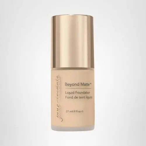 jane iredale Beyond Matte 3-in-1 Liquid Foundation, Long-wear, Buildable Coverage, Vegan, Clean, Cruelty Free, Semi Matte Finish, M6 jane iredale uk supplements