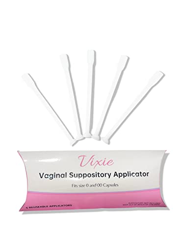 Vaginal Suppository Applicators for Women Disposable Fits Size 0 and 00 Capsules - Individually Wrapped My Store uk supplements