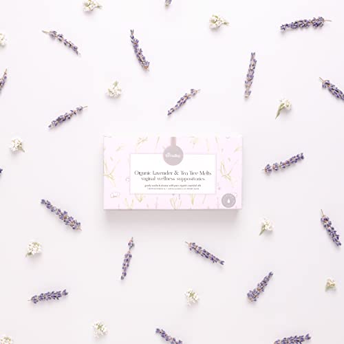 Femallay Organic Lavender and Tea Tree Oil Vaginal Cleansing Suppositories for Hygiene Femallay uk supplements