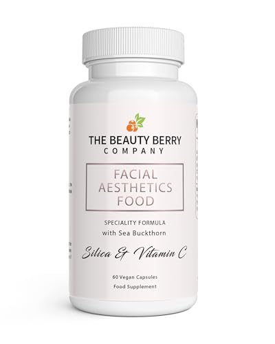 Vegan Collagen Skin Health Supplement for Women & Men, with Sea Buckthorn Berry, Bamboo Silica The Beauty Berry Company uk supplements
