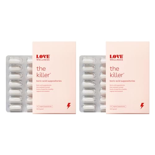 Love Wellness Boric Acid Suppositories for Women, The Killer | Vaginal Love Wellness uk supplements