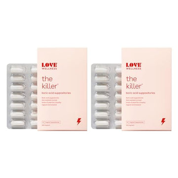 Love Wellness Boric Acid Suppositories for Women, The Killer | Vaginal Love Wellness uk supplements