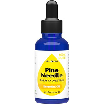 Pine Needle Essential Oil 15 ml - 0.5 oz - Pure & Natural - with Pipette Dropper MONOHERB uk supplements