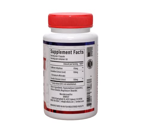 Ionfast Fat Burner for Weight Loss, Metabolism Increase, and Appetite Suppression Ionfast uk supplements