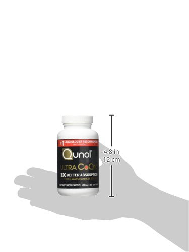 Qunol Ultra CoQ10 100mg Softgels- 3x Better Absorption Coenzyme Q10 Supplements Qunol uk supplements