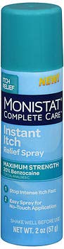 Monistat Complete Care Instant Itch Relief Spray - 2 oz, Pack of 6 Monistat uk supplements