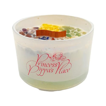 Princess Pippa's Place Healing Candles with Crystals Inside- Natural Soy Wax 7 Stones Crystal Candle Jar Msupps.com uk supplements