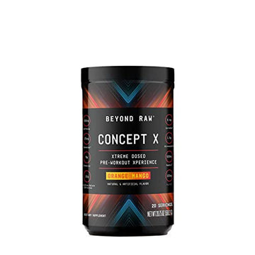 BEYOND RAW Concept X | Clinically Dosed Pre-Workout Powder | Contains Caffeine BEYOND RAW uk supplements