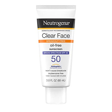 Neutrogena Clear Face Liquid Lotion Sunscreen for Acne-Prone Skin Neutrogena uk supplements