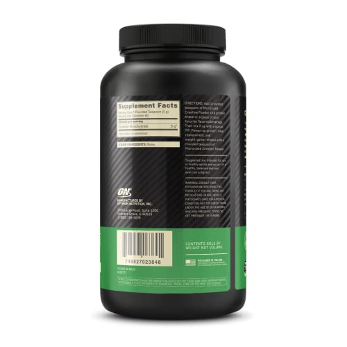 Optimum Nutrition Micronized Creatine Monohydrate Powder, Unflavored, Keto Friendly Optimum Nutrition uk supplements
