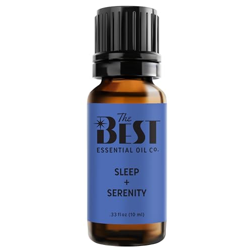 The Best Sleep + Serenity Essential Oil Blend- Premium Grade- 100% Pure & Natural for Aromatherapy The Best Essential Oil Co uk supplements