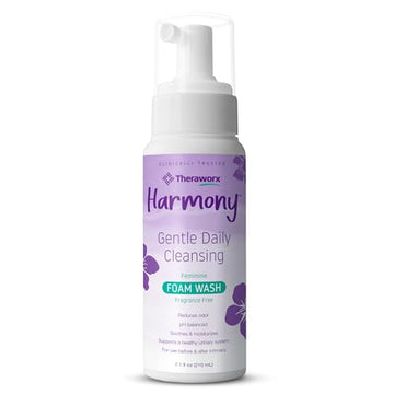 Theraworx Harmony Daily Feminine Care Foam, Gentle Daily Cleansing Fragrance Free, Reduces Odor Theraworx uk supplements